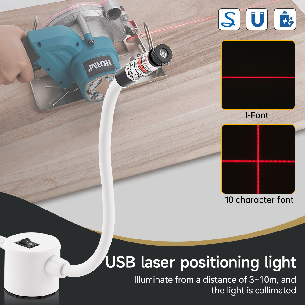 Industrial Laser Cutter - USB Powered Rot Laser Licht Nähen