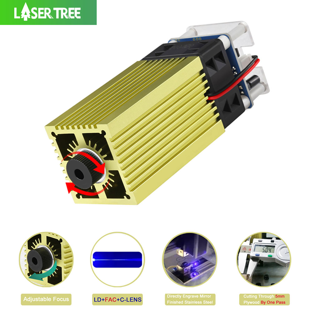 Industrial Laser Cutter - LASERBAUM 4W 5W Lasermodul 12V Einstellbarer