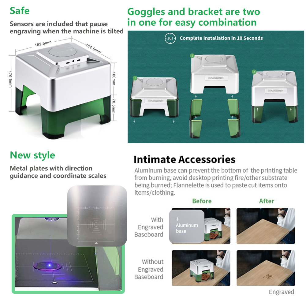 3W Mini-Lasergraviergerät, tra – Industrial Handheld Laser Engraver Bewertung und Preis