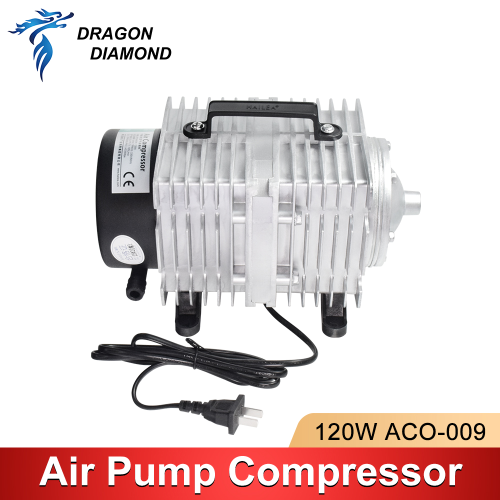120 W Luftkompressor, elektris – Air Assist Pump Laser Bewertung und Preis