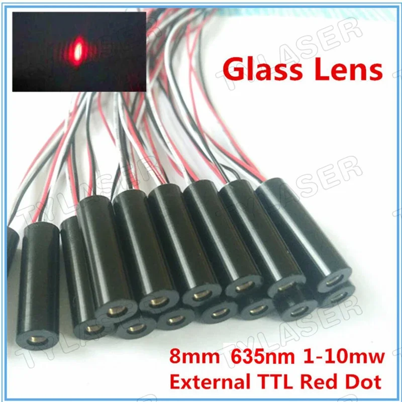 Externes TTL 8mm 635nm Rotpunk – Industrial Grade Laser Pointer Bewertung und Preis