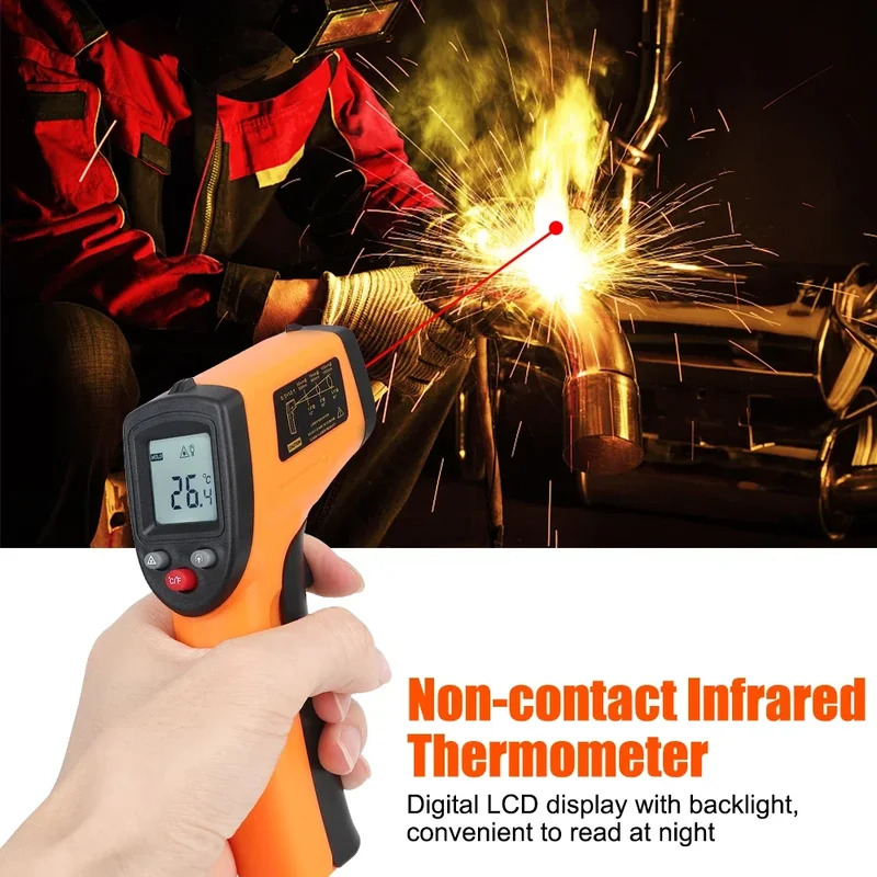 -50~380 ° C Industrielles Infr – Industrial Laser Temperature Sensor Bewertung und Preis